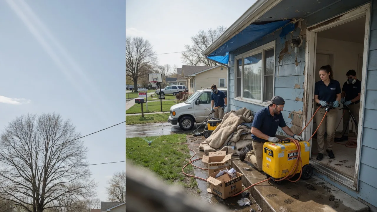 Basement Flood Cleanup in Dorset, OH near me